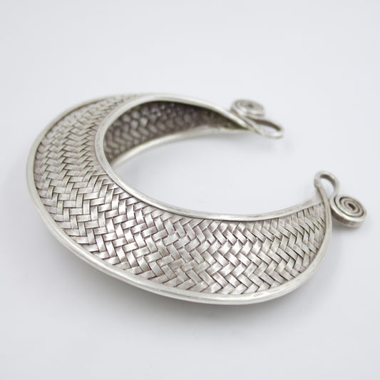 Indonesian Hand-woven Timeless Bracelet in Sterling Silver